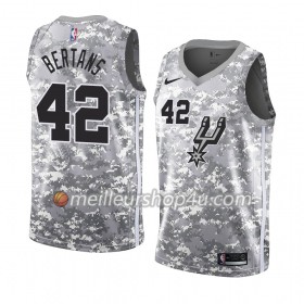 Maillot Basket Homme San Antonio Spurs Davis Bertans 42 2018-19 Nike Gris Swingman